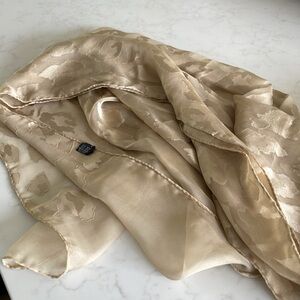 Vintage animal, print silk scarf